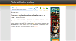 Desktop Screenshot of my.valori-alimenti.com